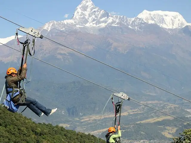 ZipFlyer Nepal - The World's Steepest Zip-line